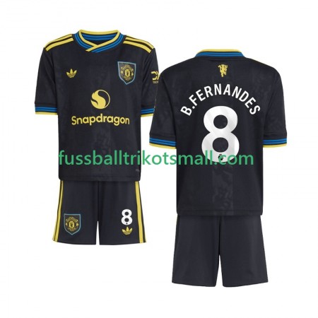 Fußballtrikots Manchester United Bruno Fernandes 8 Kinder 2025-2026 Kurzarm 3rd trikot kaufen